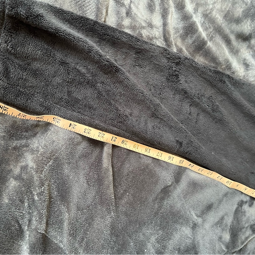 Athleta Kozy Karma black Soft Fleece  joggers M tall - EUC - Picture 4 of 5
